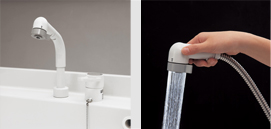 シングルレバーシャワー